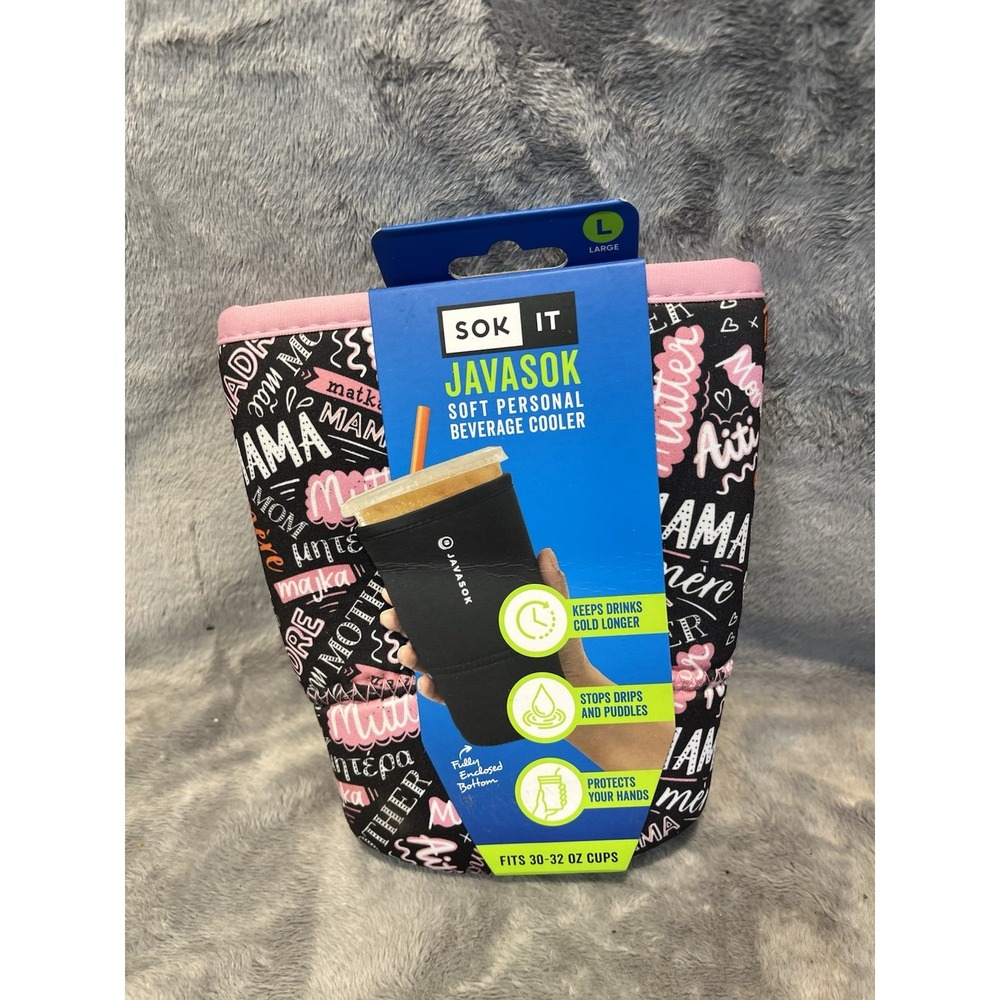 Sok-It Javasok Mom Love Cold Cup Sleeve Fits 30-32oz cups